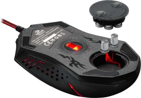 Мышь Redragon M601BA черный/красный оптическая 3200dpi USB 6but (78226)