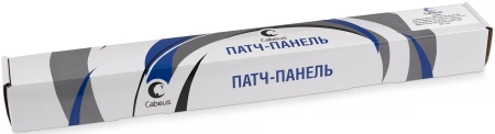 Патч-панель Cabeus PL2-24-CAT.5E-DUAL 19" 1U 24xRJ45 кат.5E UTP