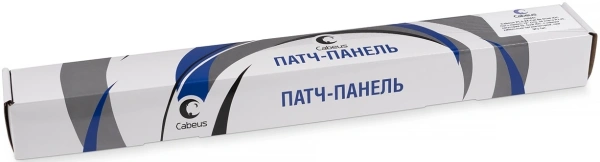 Патч-панель Cabeus PL2-24-CAT.5E-DUAL 19" 1U 24xRJ45 кат.5E UTP