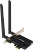 Сетевой адаптер Wi-Fi + Bluetooth Netis F1 AX3000 PCI Express (ант.внеш.съем) 2ант.