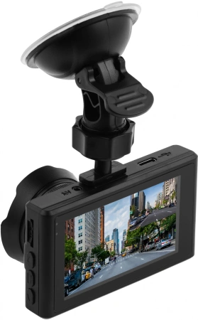 Видеорегистратор Digma FreeDrive 300DW черный 4Mpix 1440x2560 130гр.