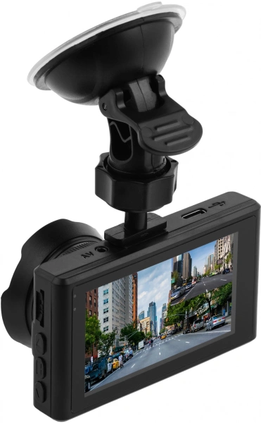Видеорегистратор Digma FreeDrive 300DW черный 4Mpix 1440x2560 130гр.