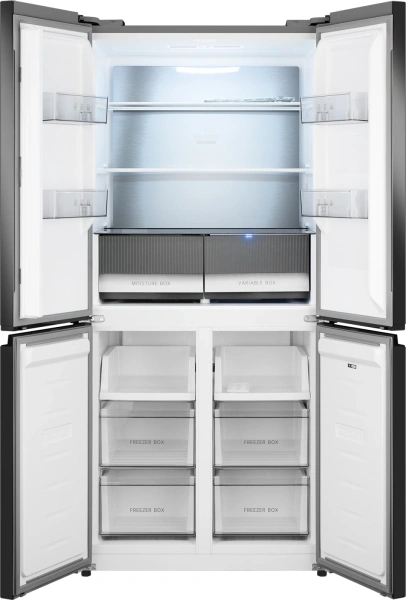 Холодильник Weissgauff WCD 450 BEG NoFrost Inverter 3-хкамерн. бежевый инвертер
