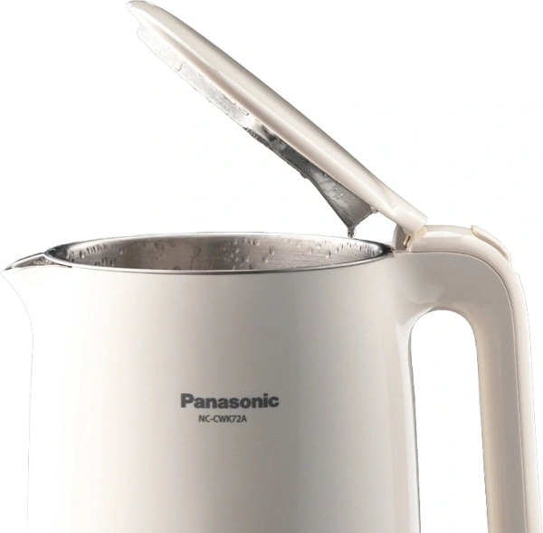Чайник электрический Panasonic NC-CWK72A 1.5л. 1500Вт бежевый корпус: пластик
