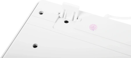 Клавиатура Defender HB-546 белый USB (подставка для запястий) (45547) кабель 1.8м