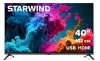 Телевизор LED Starwind 40" SW-LED40BG200 Frameless черный FULL HD 60Hz DVB-T DVB-T2 DVB-C DVB-S DVB-S2 USB