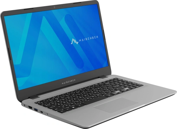Ноутбук Maibenben M543 Ryzen 3 4300U 16Gb SSD512Gb AMD Radeon Graphics 15.6" IPS FHD (1920x1080) Windows 11 Home silver WiFi BT Cam 4450mAh (M5431SF0HSRE0)