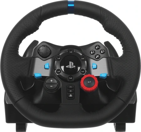 Руль Logitech G29 14кноп. (с педалями) черный