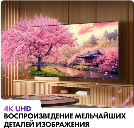 Телевизор LED Haier 43" LED H1 Frameless черный 4K Ultra HD 60Hz MEMC DVB-T DVB-T2 DVB-C DVB-S2 USB WiFi Smart TV (RUS)