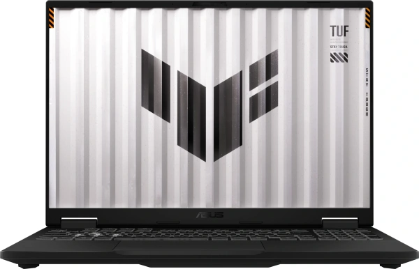 Ноутбук Asus TUF Gaming F16 FX608JHR-RV101 Core i5 14450HX 16Gb SSD1Tb NVIDIA GeForce RTX5050 8Gb 16" IPS WUXGA (1920x1200) без ОС grey WiFi BT Cam (90NR0NA1-M00590)