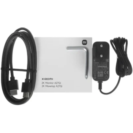 Монитор Xiaomi 27" A27Qi 2026 черный IPS LED 6ms 16:9 HDMI матовая 1300:1 300cd 178гр/178гр 2560x1440 120Hz DP 2K 3.9кг