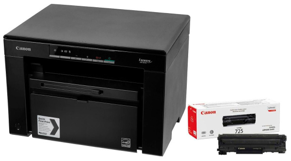 МФУ лазерный Canon i-Sensys MF3010 bundle (5252B004+3484B002) A4 черный
