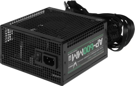 Блок питания Formula ATX 600W AP-600ММ 80 PLUS WHITE (20+4pin) APFC 120mm fan 6xSATA RTL