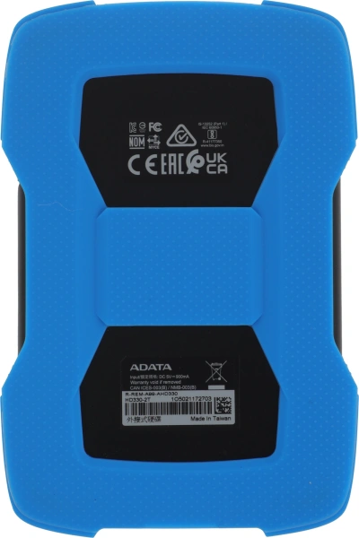 Жесткий диск A-Data USB3.0 2TB AHD330-2TU31-CBL HD330 DashDrive Durable 2.5" синий