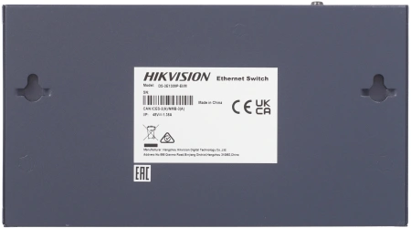 Коммутатор Hikvision DS-3E1309P-EI/M (L2) 8x100Мбит/с 1x1Гбит/с 8PoE 8PoE+ 110W управляемый