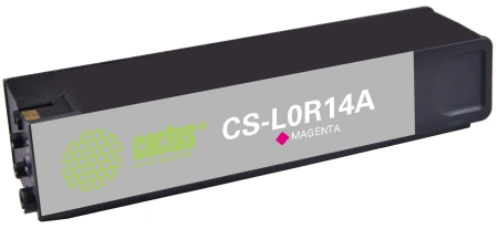 Картридж струйный Cactus CS-L0R14A 981M пурп.пигм. (240мл) для HP PageWide Enterprise Color 556dn/556xh/Flow MFP586z с чипом