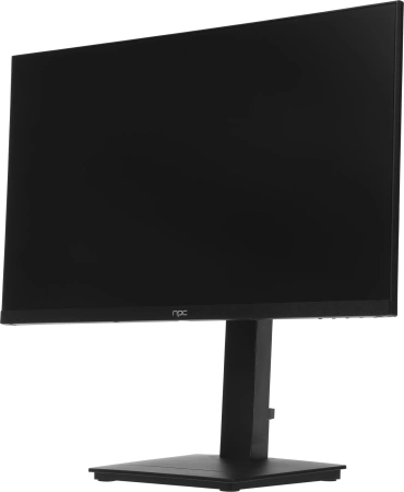 Монитор NPC 23.8" MF2412 черный IPS LED 4ms 16:9 HDMI M/M Cam матовая HAS Piv 1000:1 300cd 178гр/178гр 1920x1080 100Hz G-Sync FreeSync VGA DP FHD USB 2.75кг