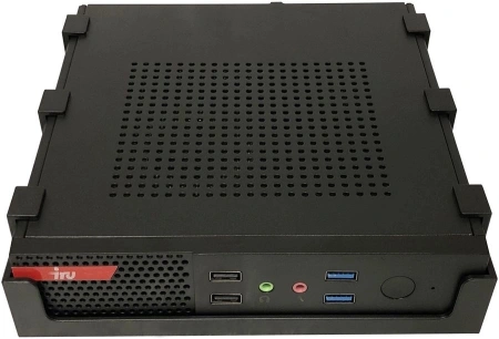 ПК IRU Опал 312 slim PG G6405 (4.1) 8Gb SSD256Gb UHDG 610 FreeDOS GbitEth 90W черный (RUS) (2057721)
