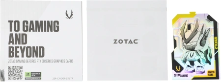 Видеокарта Zotac PCI-E 5.0 RTX 5060 TWIN EDGE OC WHITE ED NVIDIA GeForce RTX 5060 8Gb 128bit GDDR7 2527/28000 HDMIx1 DPx3 HDCP Ret