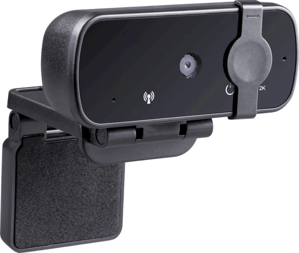 Камера Web Defender G-Lens 2593 черный 4Mpix (2560x1440) USB2.0 с микрофоном для ноутбука (63193)
