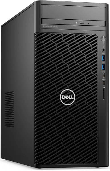 ПК Dell Precision 3660 MT Core i9 13900 (2) 64Gb 2Tb 7.2k SSD1Tb RTX A4000 16Gb CR Windows 11 Pro GbitEth 500W мышь клавиатура черный (3660-9671)