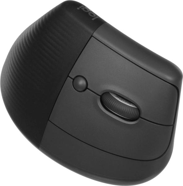 Мышь Logitech Lift графитовый оптическая 4000dpi silent беспров. BT/Radio USB для ноутбука 5but (910-006485)