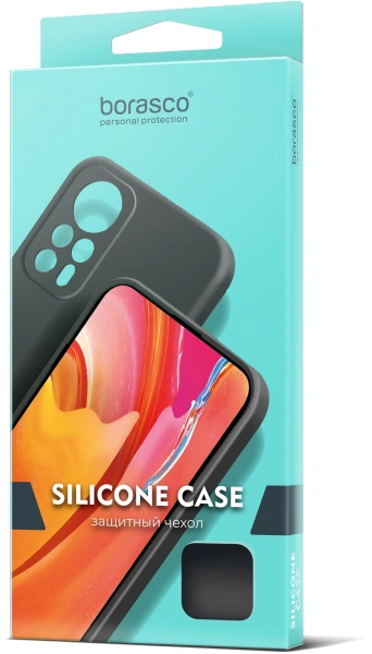 Чехол (клип-кейс) BoraSCO для Honor X7a 71358 черный