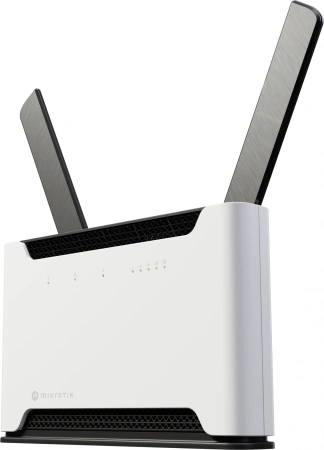 Роутер беспроводной MikroTik Chateau LTE18 ax (S53UG+5HAXD2HAXD-TC&EG18-EA) AX1800 100/1000/2500BASE-T/3G/4G/5G cat.18 белый
