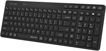 Клавиатура A4Tech FBK27C AS черный USB беспроводная BT/Radio slim Multimedia