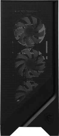 Корпус MSI MAG Forge 120A черный без БП ATX 2x120mm 2xUSB3.0 audio bott PSU