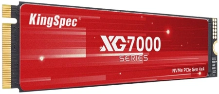 Накопитель SSD Kingspec PCIe 4.0 x4 4TB XG7000-4TB XG7000 M.2 2280