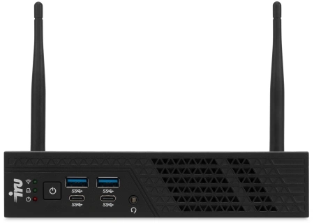 Неттоп IRU 310H6ITF i3 12100 (3.3) 8Gb SSD256Gb UHDG 730 без ОС GbitEth WiFi BT черный (2031369)