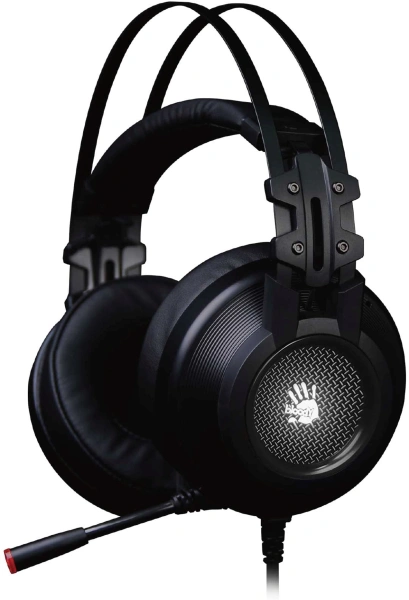Наушники с микрофоном A4Tech Bloody G525 черный 2м мониторные оголовье (G525 BLACK)