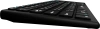 Клавиатура Оклик 830ST черный USB беспроводная slim Multimedia Touch