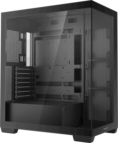 Корпус Deepcool CG580 черный без БП ATX 10x120mm 3x140mm 2xUSB3.0 audio bott PSU