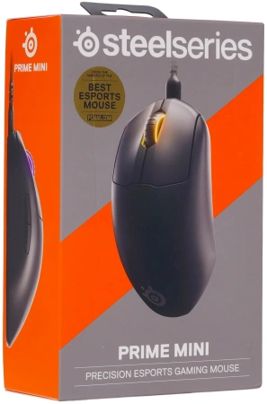 Мышь Steelseries Prime Mini черный оптическая 18000dpi USB 4but (62421)