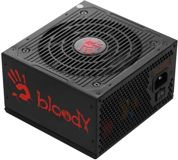 Блок питания Bloody ATX 850W BD-PS850G 80+ gold (20+4pin) APFC 120mm fan 12xSATA Cab Manag RTL