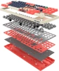 Клавиатура A4Tech Bloody AT87 Proxy Boom механическая бежевый/красный USB for gamer LED (AT87)