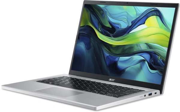 Ноутбук Acer Aspire Go AG14-31P-36DD Core i3 N305 8Gb SSD512Gb Intel UHD Graphics 14" IPS WUXGA (1920x1200) без ОС silver WiFi BT Cam (NX.KXECD.002)