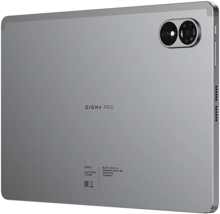 Планшет Digma Pro Quantum T606 (1.6) 8C RAM6Gb ROM128Gb 11" In-Cell 1280x800 4G Android 14 серый 13Mpix 5Mpix BT WiFi microSD 2Tb 7000mAh 600hrs