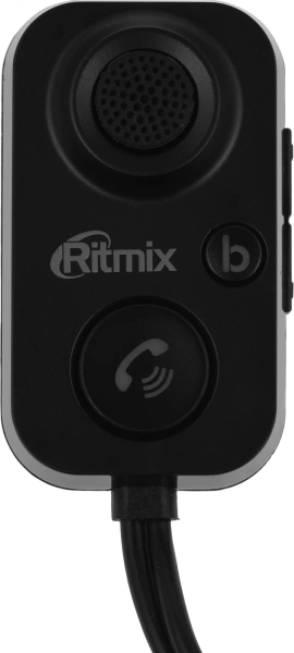 Автомобильный FM-модулятор Ritmix BTR-100 черный BT (80001126)