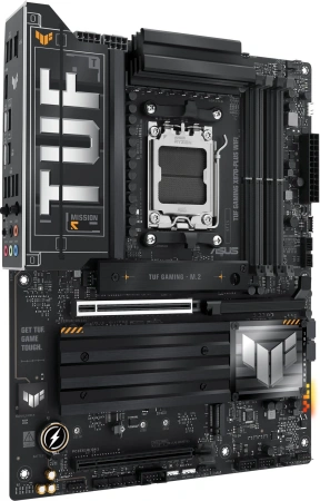 Материнская плата Asus TUF GAMING X870-PLUS WIFI Socket AM5 AMD X870 4xDDR5 ATX AC`97 8ch(7.1) 2.5Gg RAID+HDMI