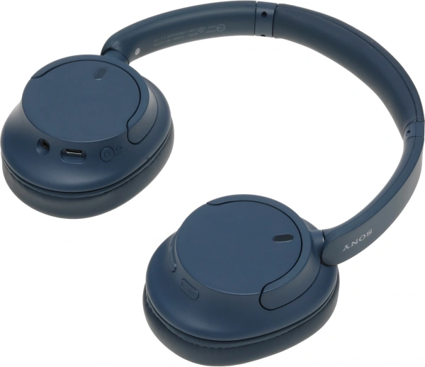 Гарнитура накладные Sony WH-CH720N 1.2м синий беспроводные bluetooth оголовье (WH-CH720N/L)