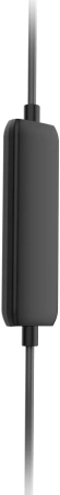Наушники с микрофоном Acer OHW309 черный 2.8м накладные USB оголовье (ZL.HDSEE.004)