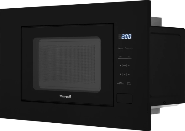 Микроволновая печь Weissgauff HMT-206 Compact 20л. 700Вт черный (встраиваемая)