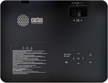 Проектор Cactus CS-S2.B 3LCD 64000Lm LS 4000Lm ANSI (1024x768) 15000:1 ресурс лампы:10000часов 1xUSB typeA 2xHDMI 3.26кг
