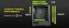 Корпус Azza Forest черный без БП ATX 4x120mm 4x140mm 2xUSB3.0 audio bott PSU