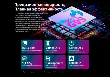 Планшет Teclast T70 G99 (2.2) 8C RAM8Gb ROM256Gb 14" IPS 1920x1200 4G Android 14 серый 13Mpix 8Mpix BT WiFi microSD 1Tb 10000mAh