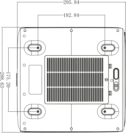 Проектор Cactus CS-X1.B LCD 17600Lm LS 1100Lm ANSI (4096x2160) 4300:1 ресурс лампы:50000часов 2xUSB typeA 2xHDMI 3кг