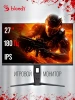 Монитор Bloody 27" MN271Q серый IPS LED 1ms 16:9 HDMI M/M матовая HAS Piv 320cd 178гр/178гр 2560x1440 180Hz G-Sync DP 2K USB 5.1кг